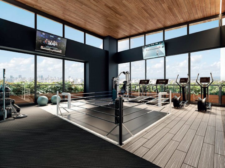 Gimnasio equipado